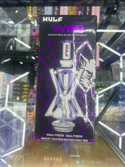 WULF MODS WEB PUFFCO PEAK TOP purple