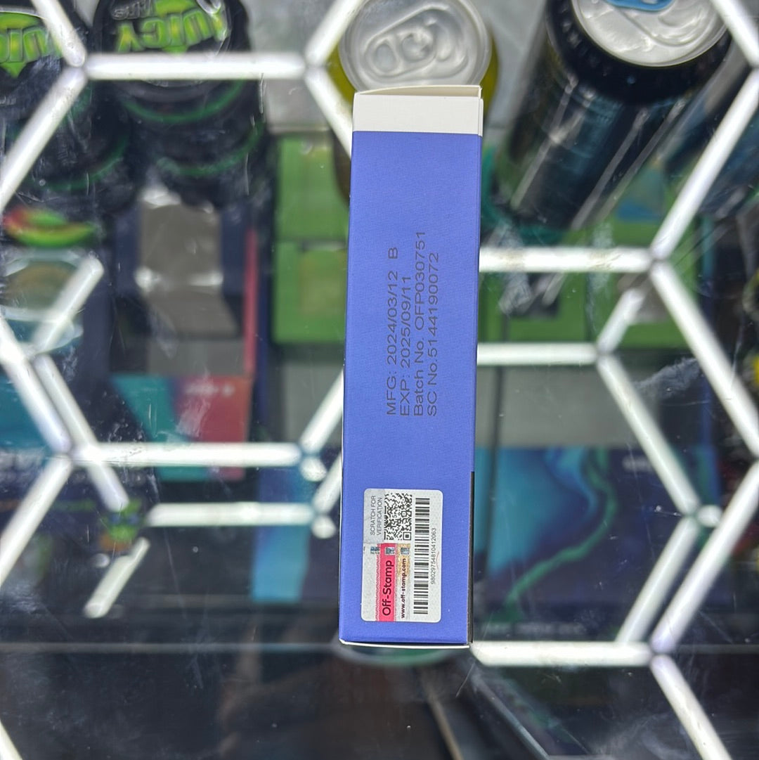 Off stamp pod blue razz ice