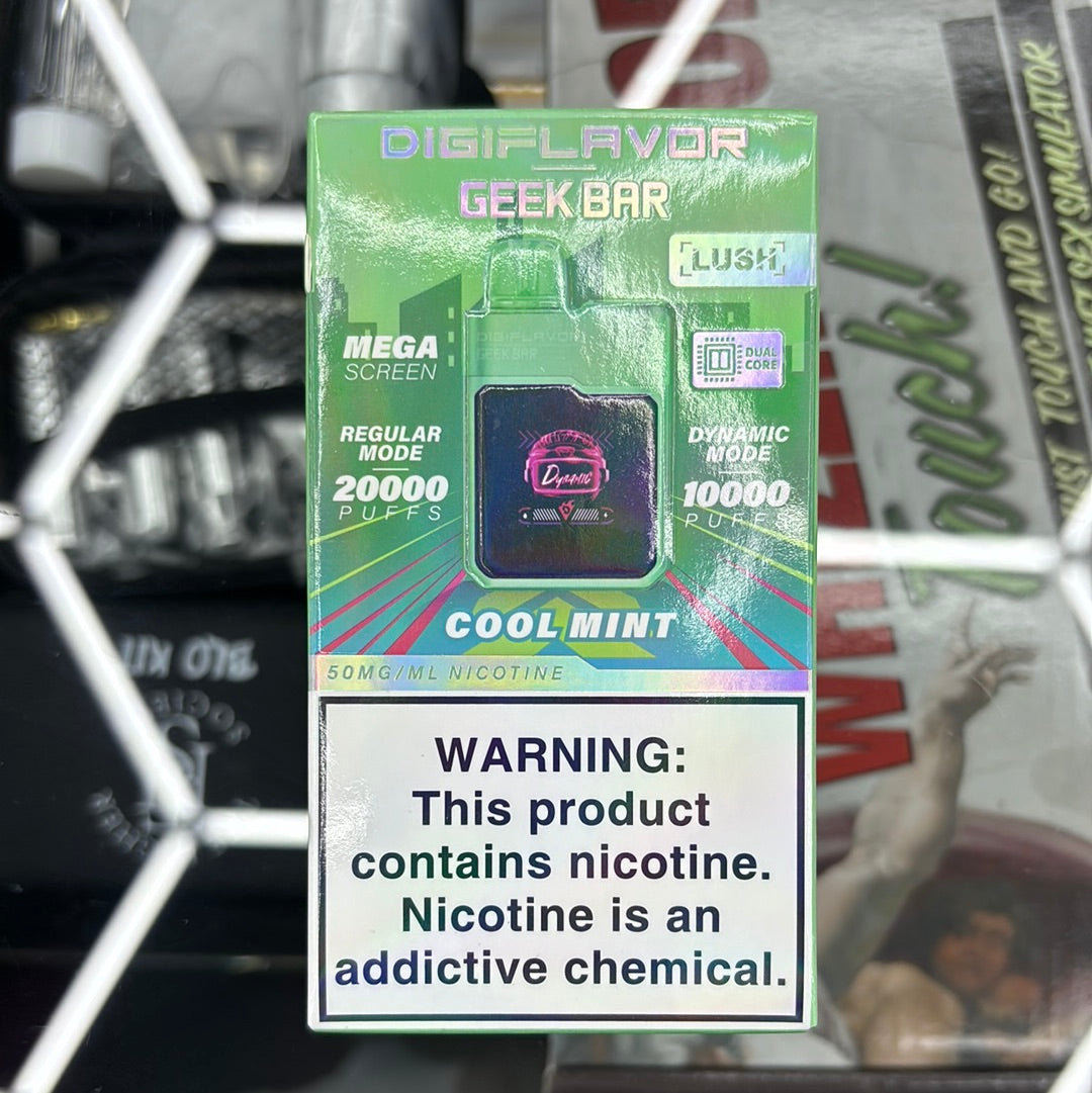 Geekbar 20,000 puffs cool mint