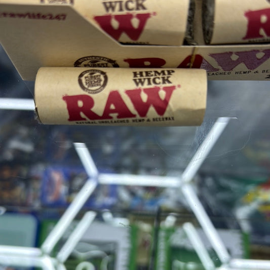 Raw hemp wick, 30 feet/6 meter