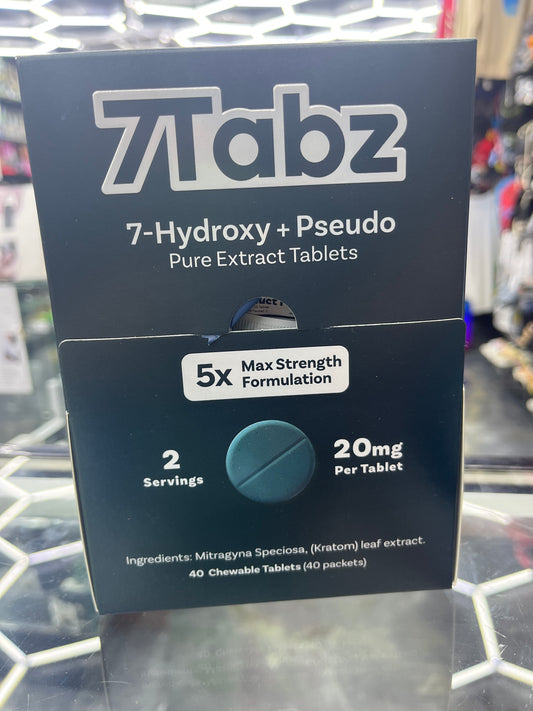 7tabz 7 hydroxymitragynine original pseudo 20mg 2 servings