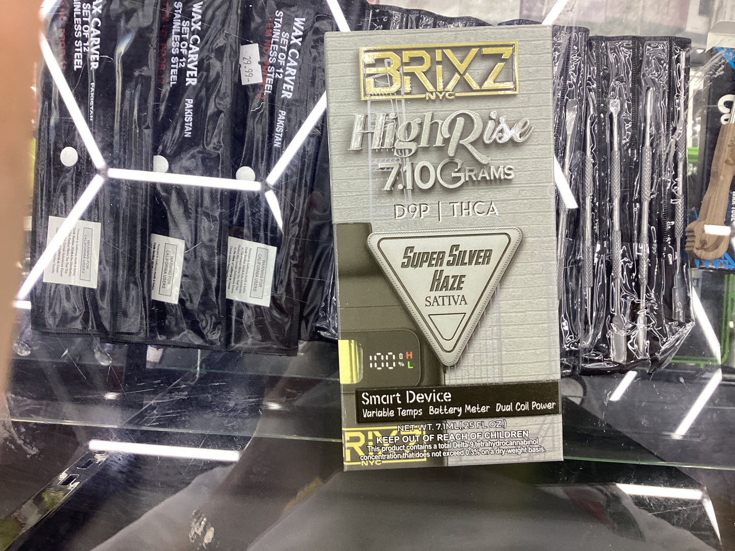 Brixz high rise sativa 7.10 grams super silver haze