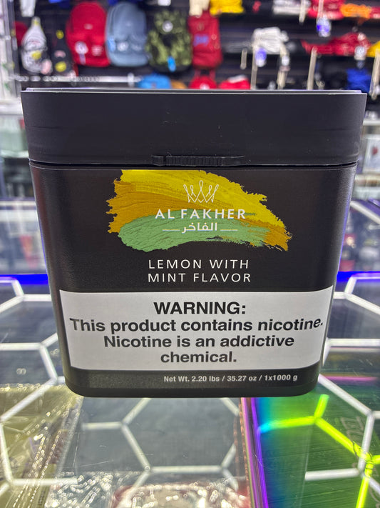 Al fakher lemon with mint flavor 2.20lbs