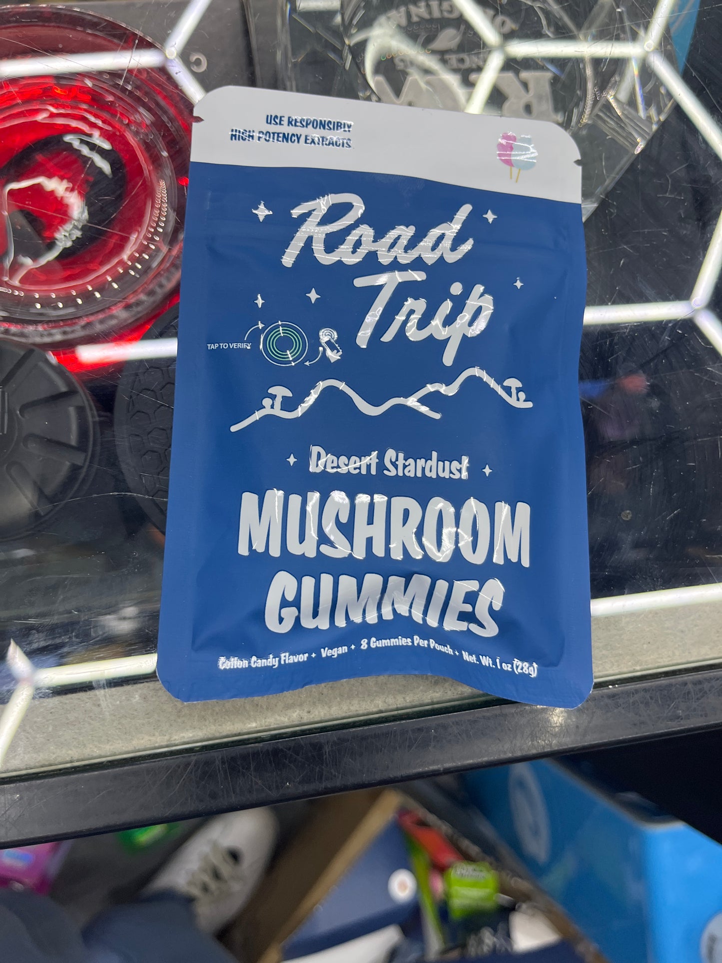 Road trip desert cotton candy