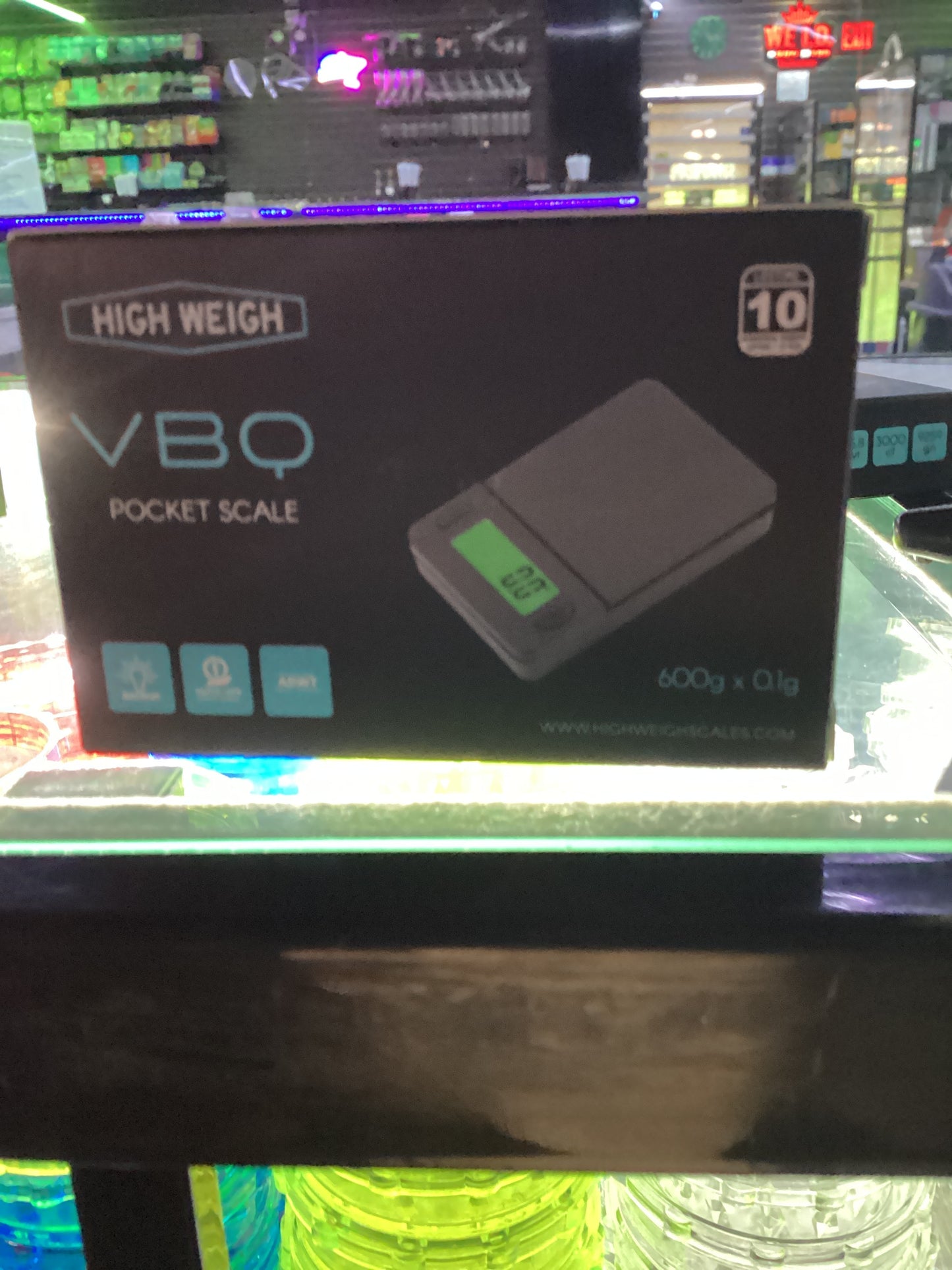 High weigh pocket scale VBQ