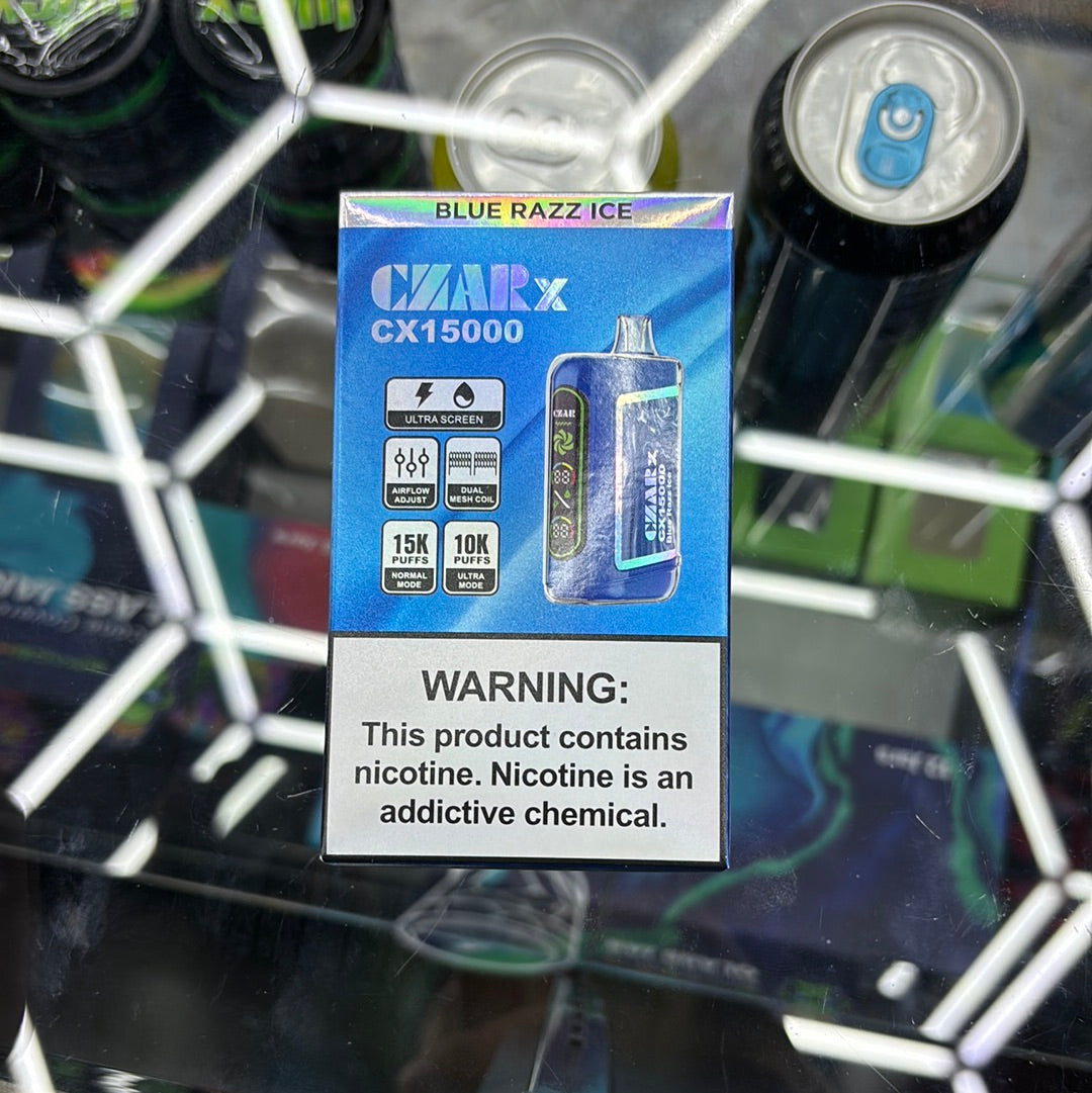 Czar cx15000 blue razz ice