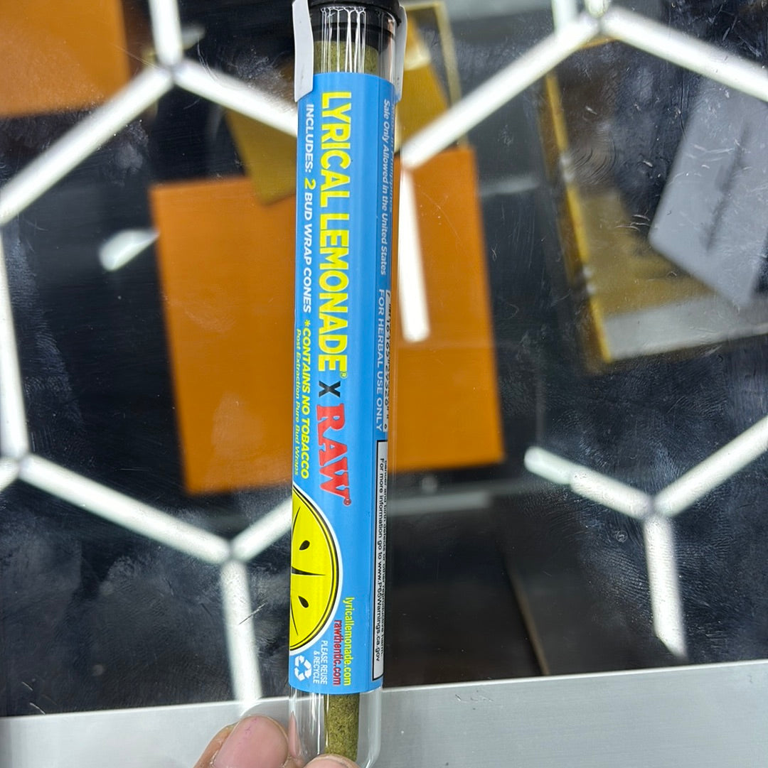 Raw lyrical lemonade bud wrap cones