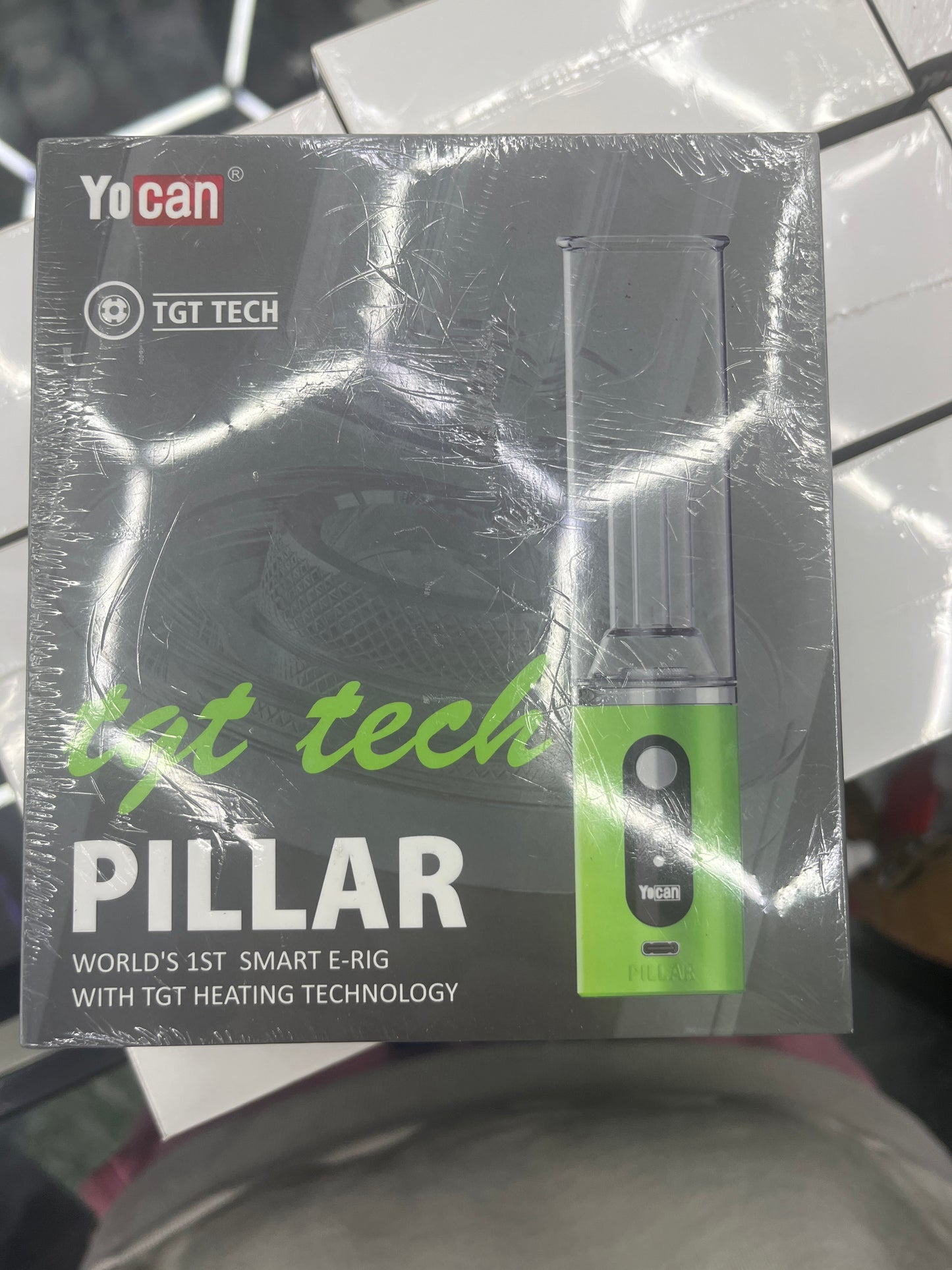 Yocan pillar green e-rig