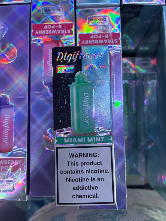 Digiflavor pod miami mint 20k hits
