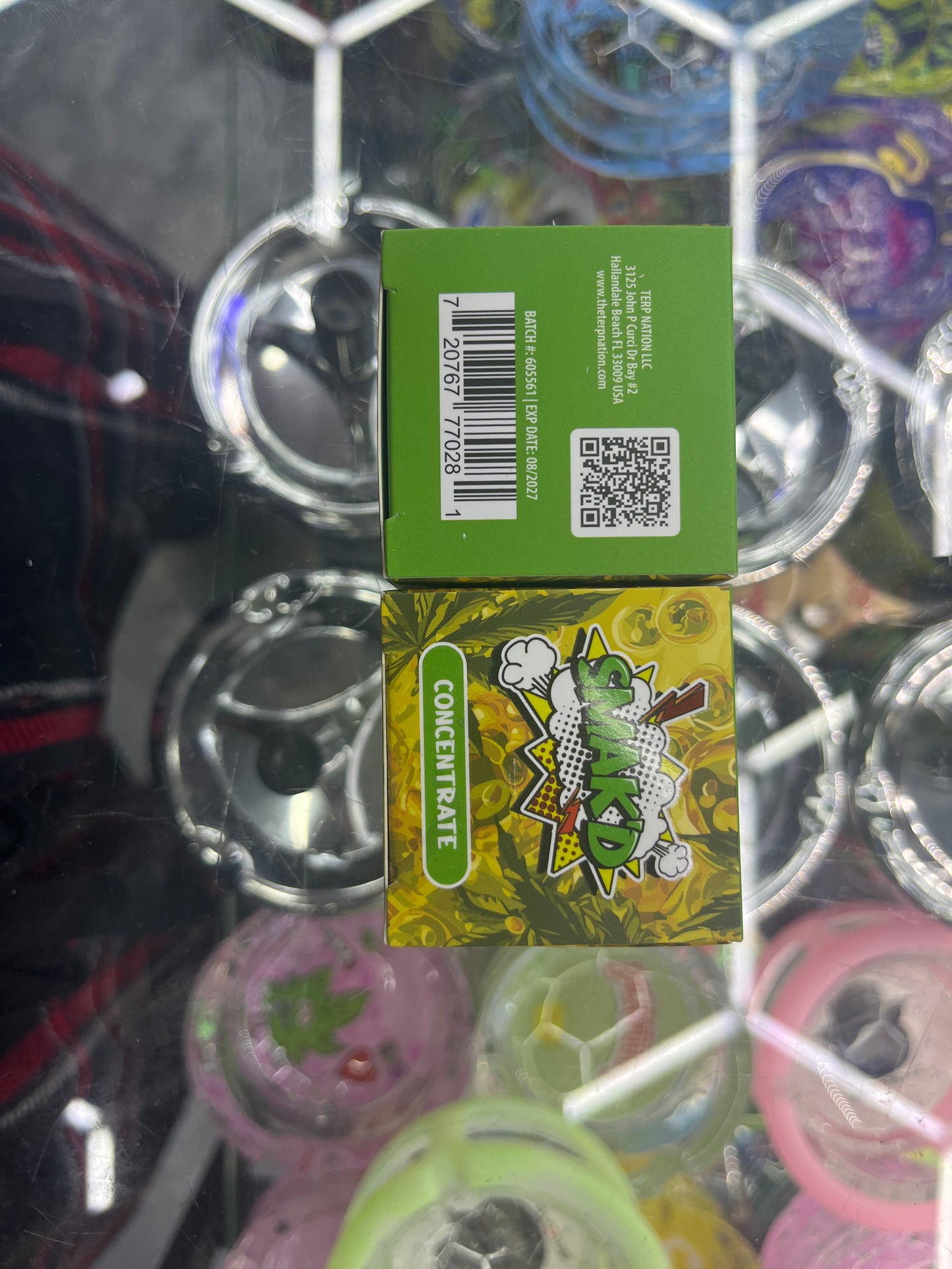 Smak’d thca bubble hash 2g green sativa