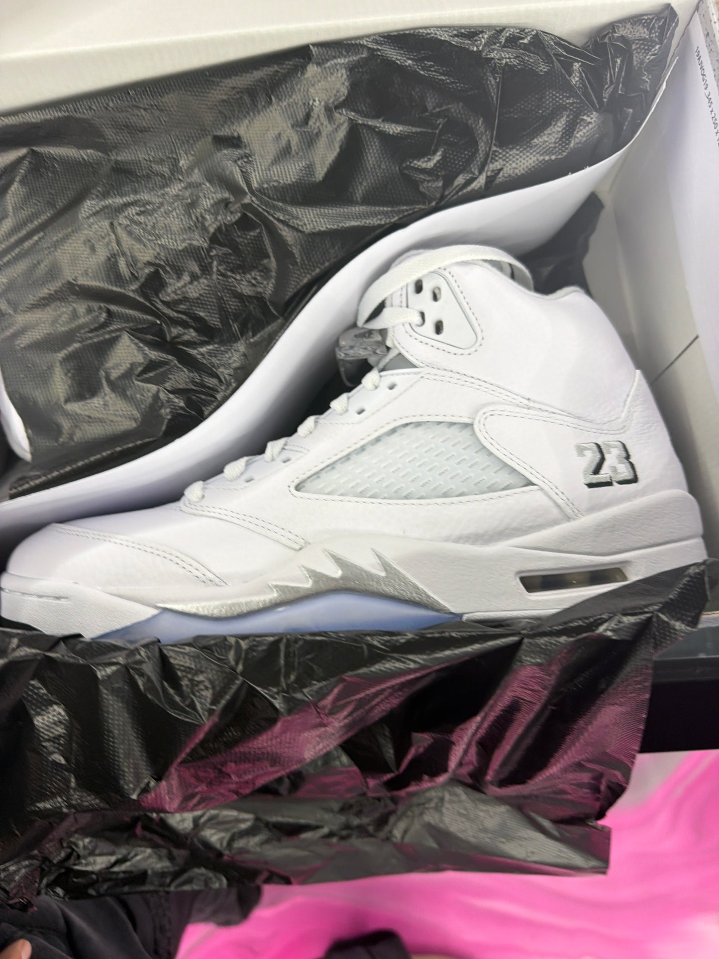 Jordan 5 Retro White Metallic (2026)