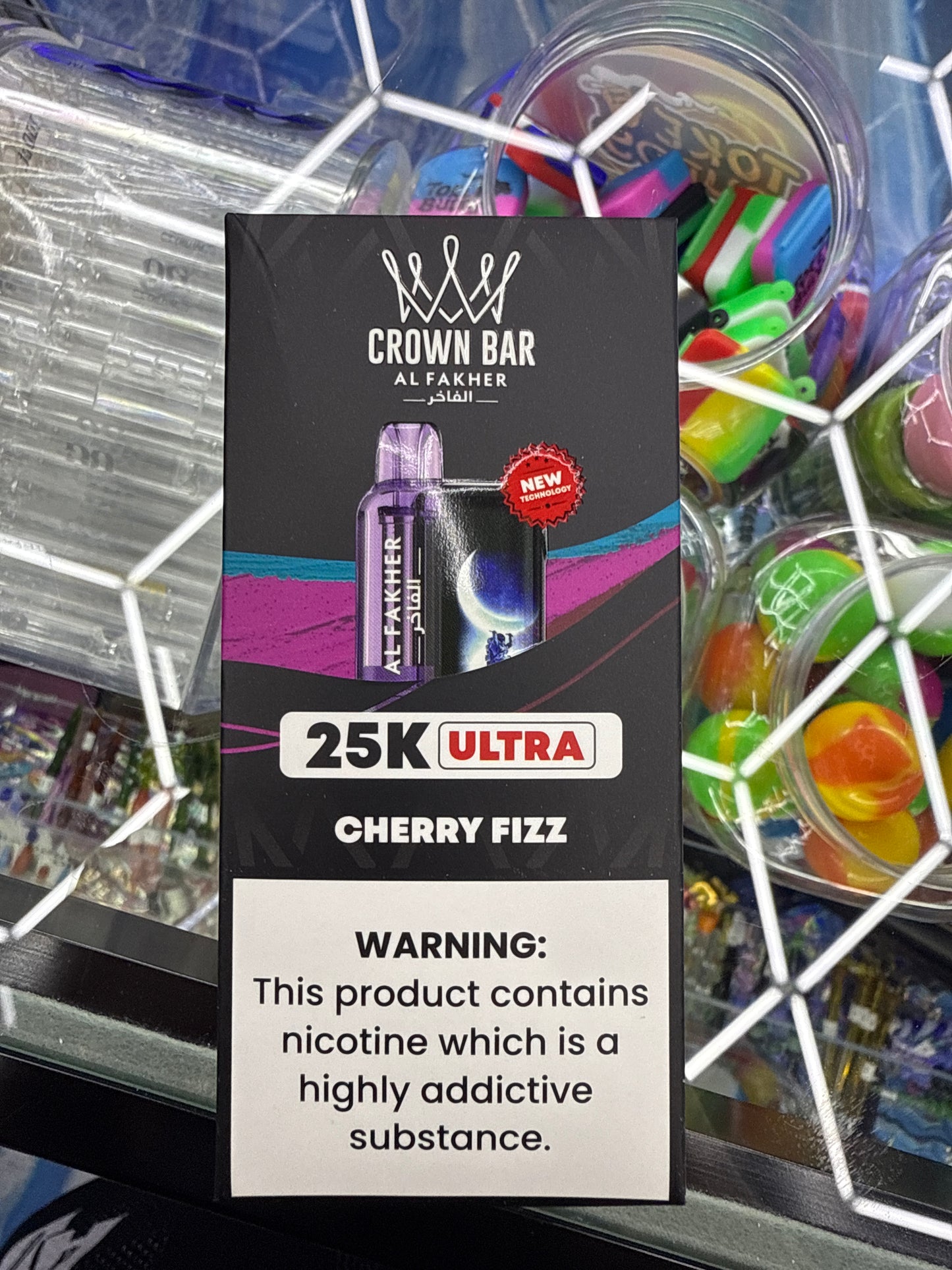 Al fakher crown bar 25k cherry fizz