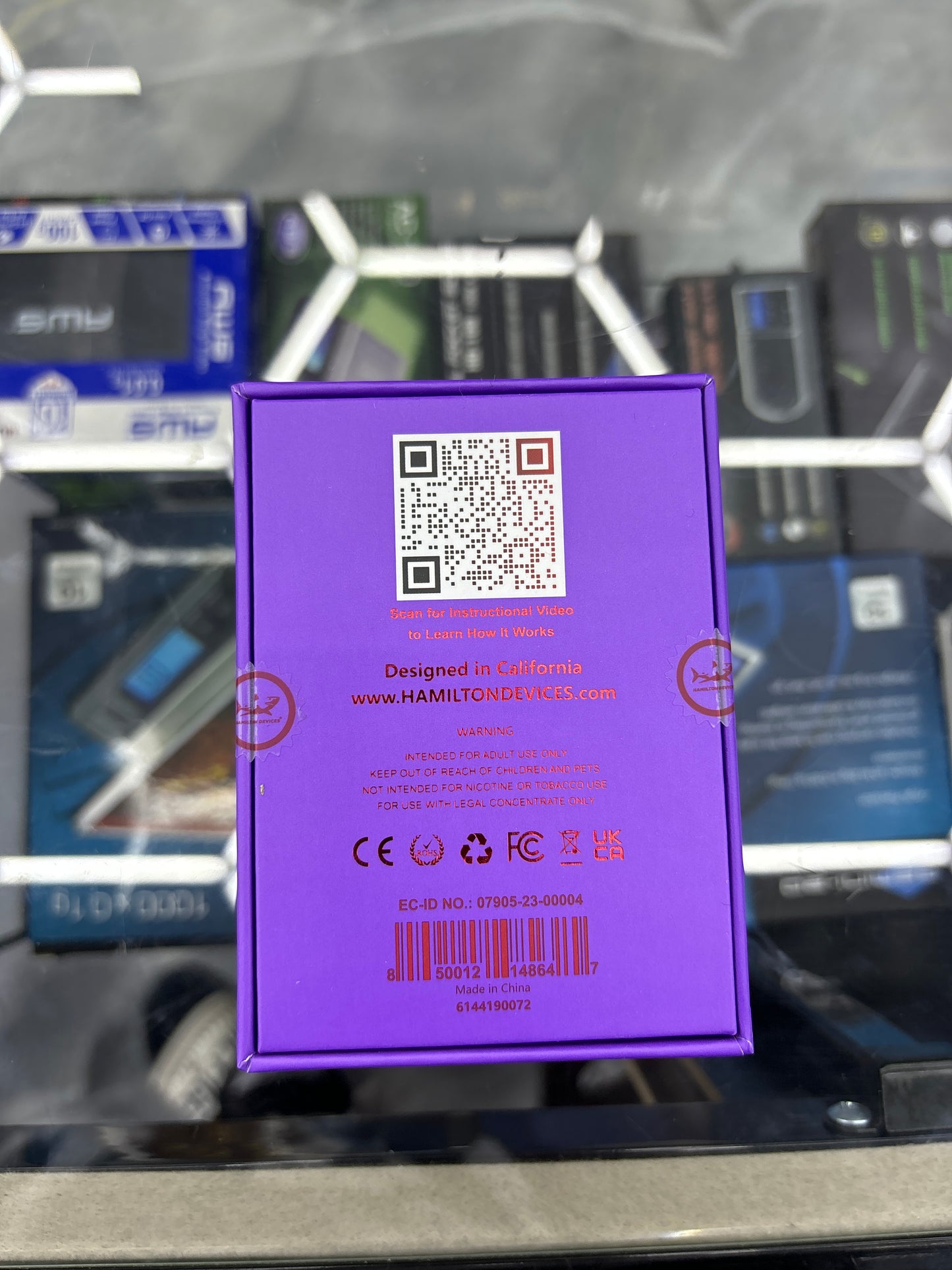 Hamilton devices jet stream mini purple