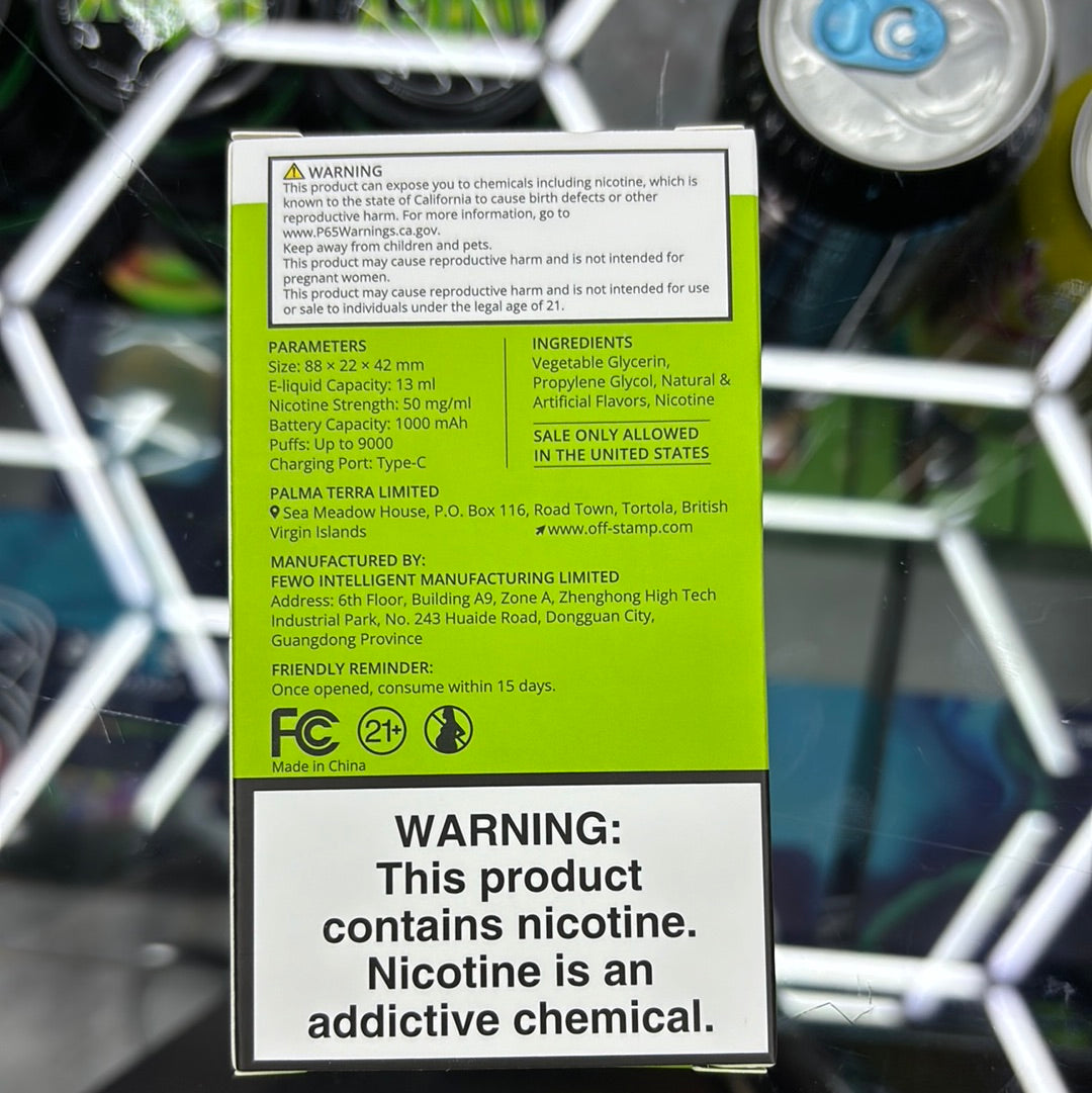 Off stamp miami mint