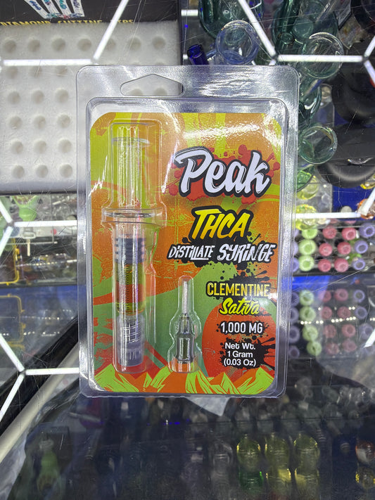 Peak Thca Distillate syringe 1000mg clementine sativa