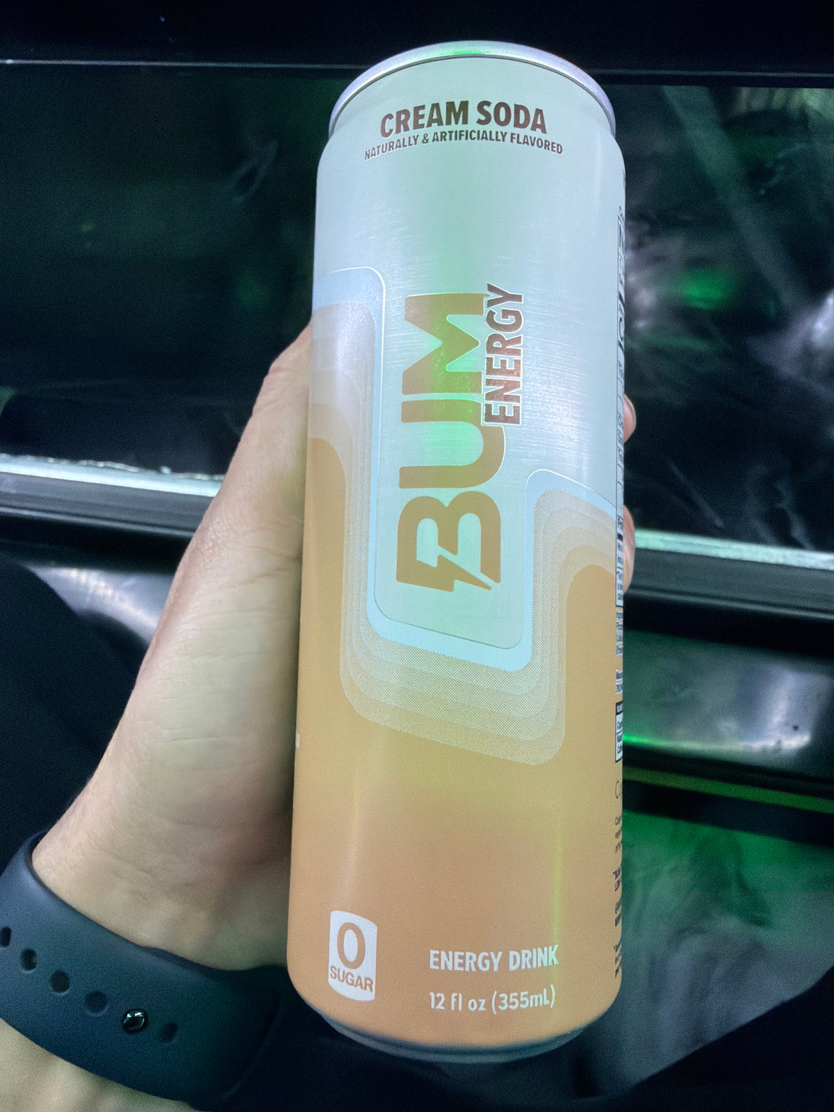 Bum Energy 112mg Cream Soda