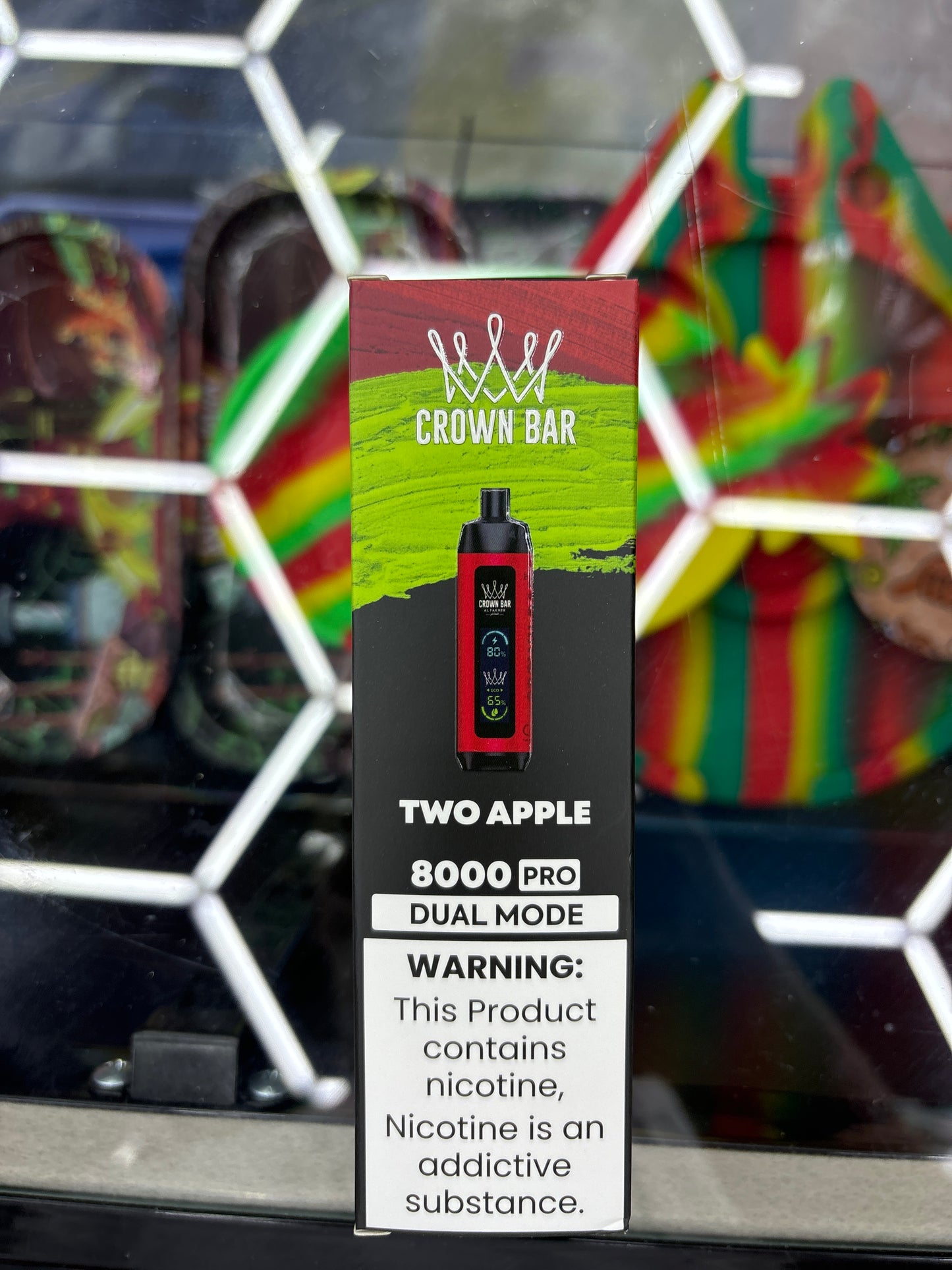 Al fakher crown two apple 8000puffs