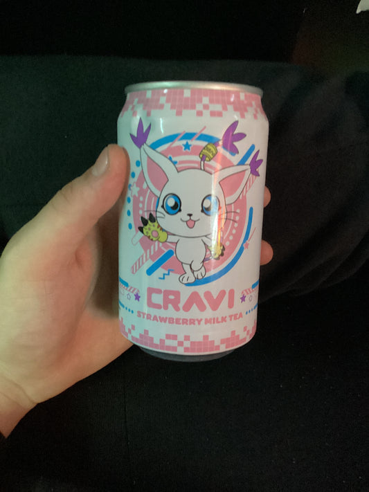 Cravi strawberry milk tea