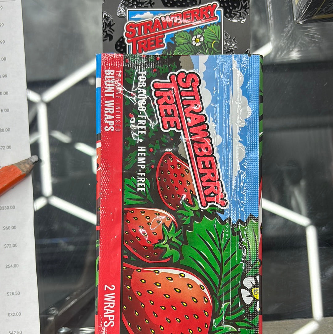 Strawberry tree turbine infused wrap