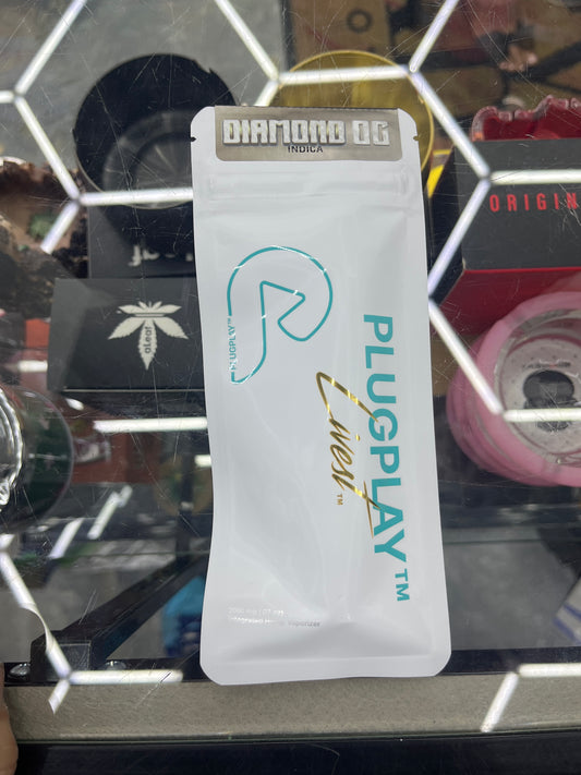 Plug play livest 2g thcp dispo diamond og indica