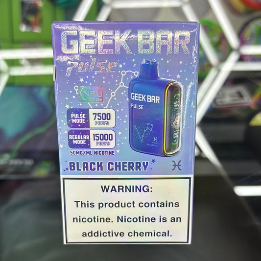 Geek bar pulse black cherry