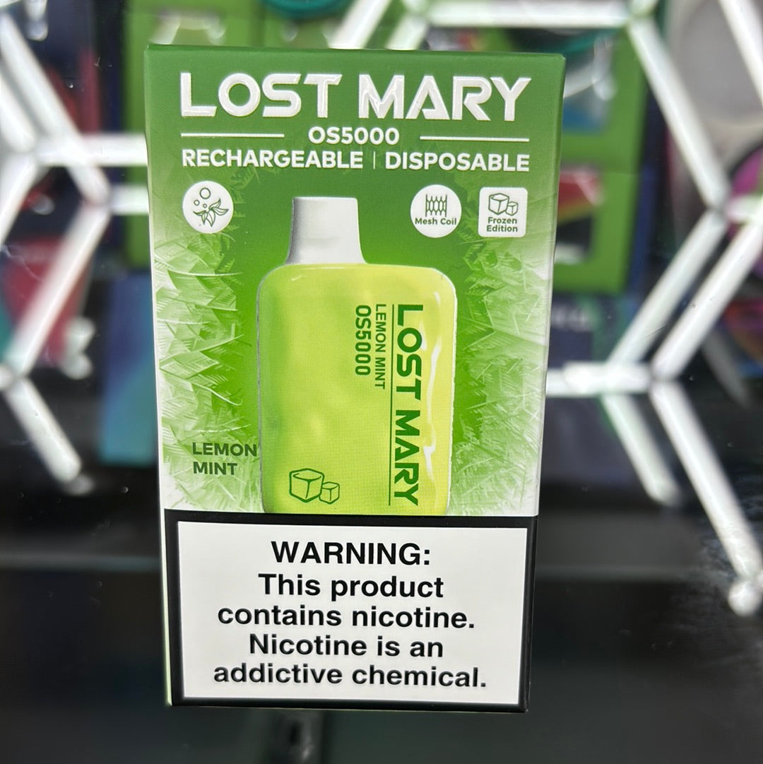Lost Mary lemon mint
