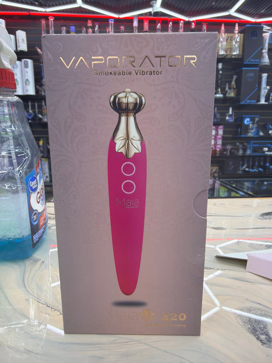 Adult Novelty - Maia 420 - 4ct - Vaporator Smokable Vibrator 510 Pink
