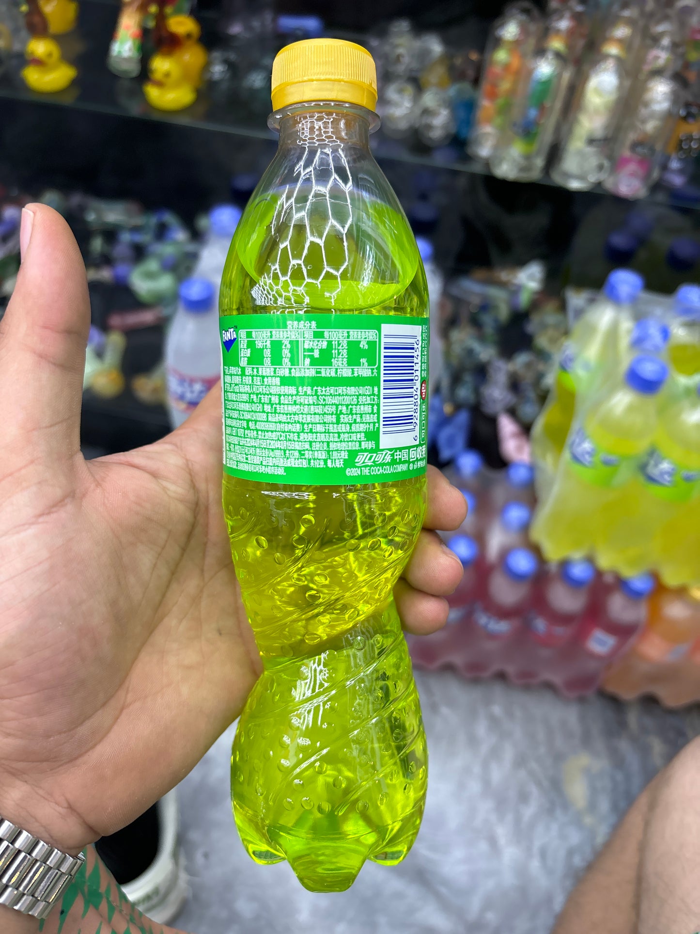 Fanta green apple exotic