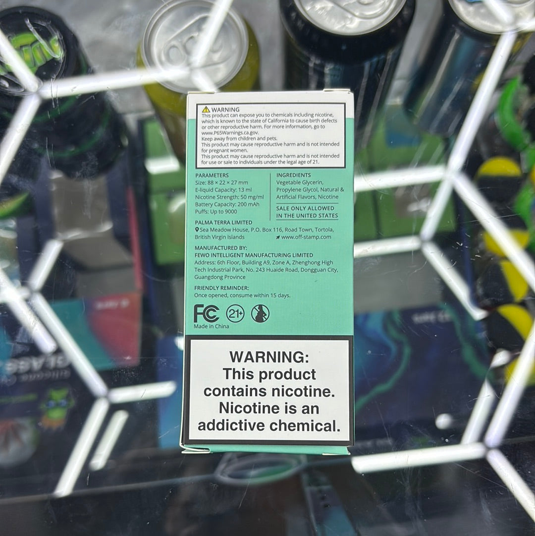 Off stamp pod sour lush gummy