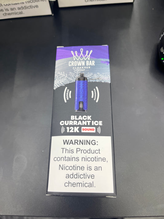 Al fakher crown bar black currant edition 8kpuffs
