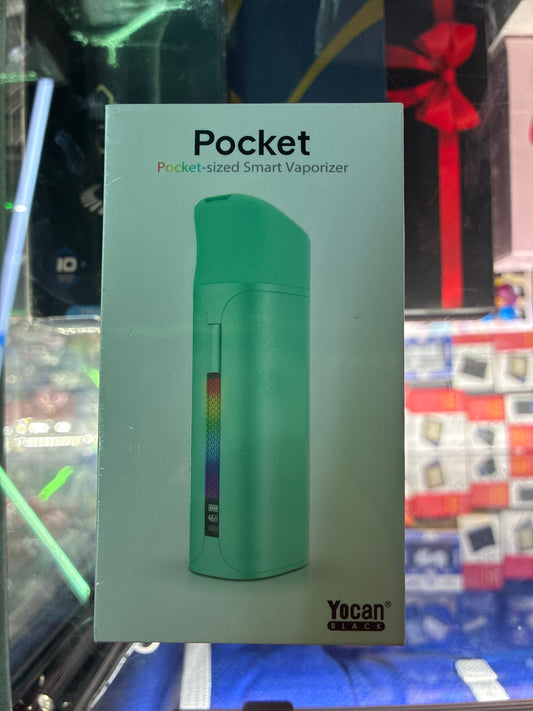Yocan Black Pocket Concentrate Vaporizer mint green