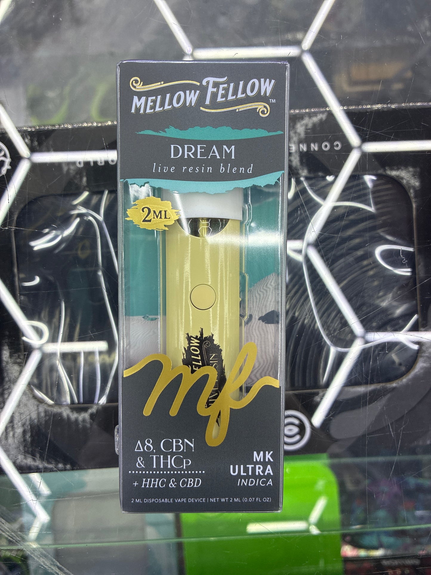 Mellow fellow mk ultra , live resin indica