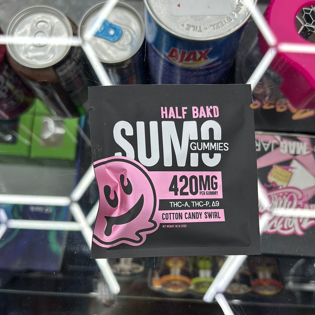 Half bakd cotton candy swirl 420mg