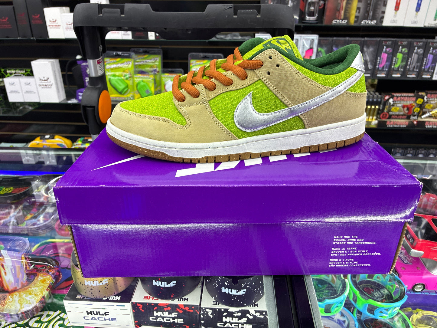 Nike sb dunk low pro wc sesame size 11