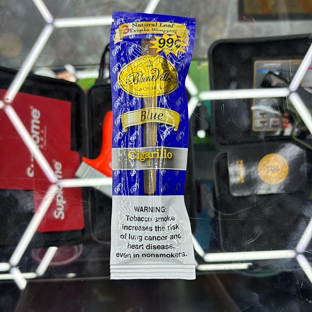 Bluntvulle blue 1 cigarillo