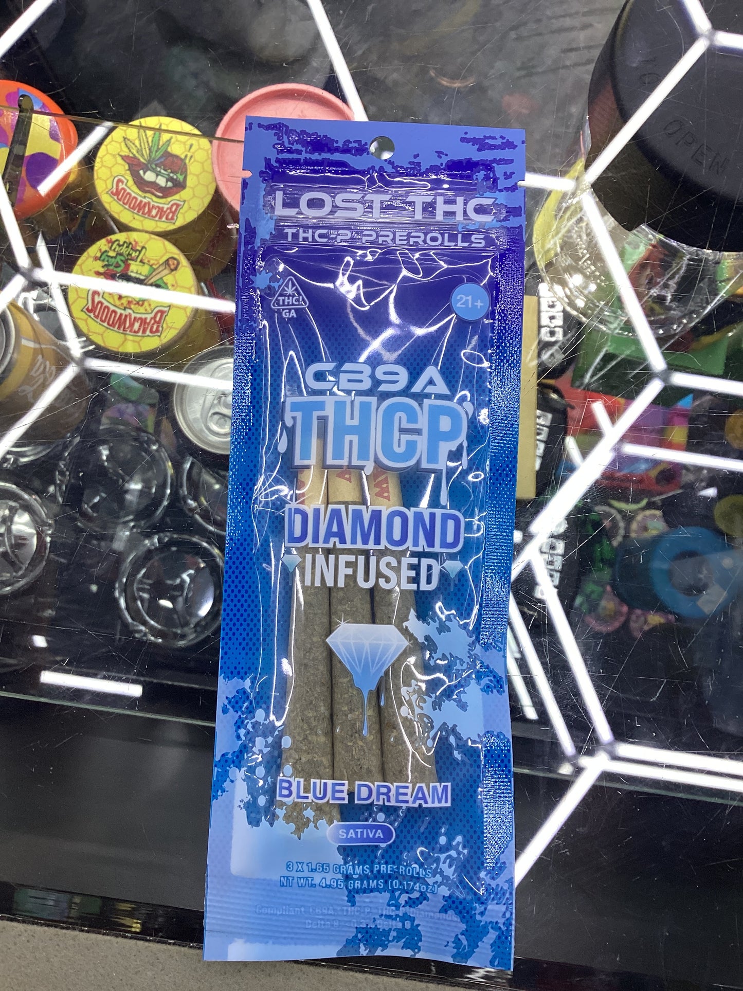 Lost thc thc p 3 pack pre rolls blue dream sativa