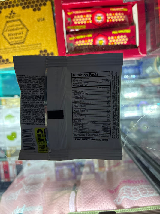 Half bakd sumo sour’d, sour batch 420mg