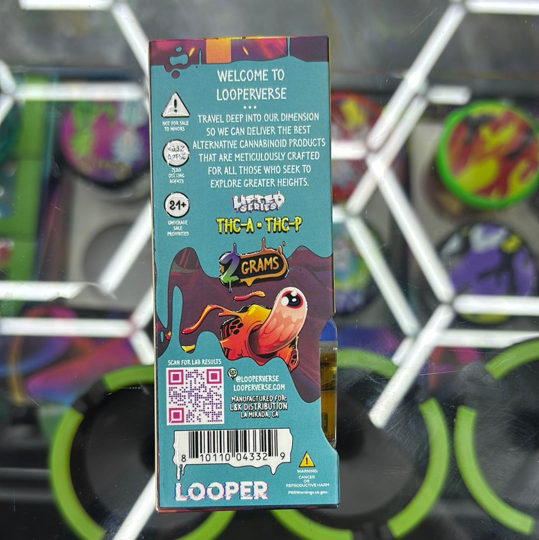 Looper lifted series Lava cake, 2g live resin Indica
