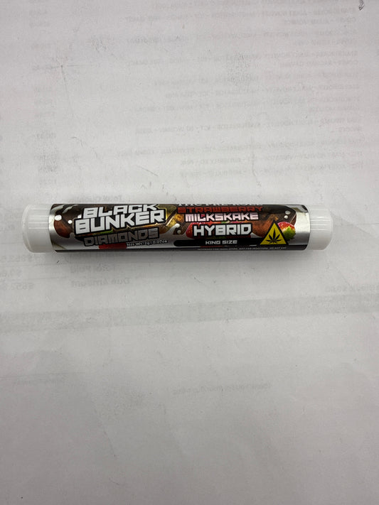 Black Bunker THC Diamonds Pre-Rolls 2G
King size Strawberry Milkshake hybrid