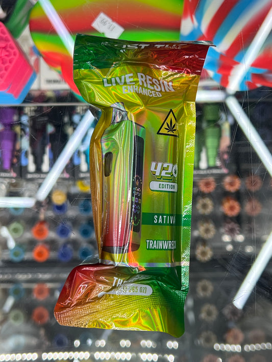 Lost thc live resin enhanced train wreck sativa 7.5 G