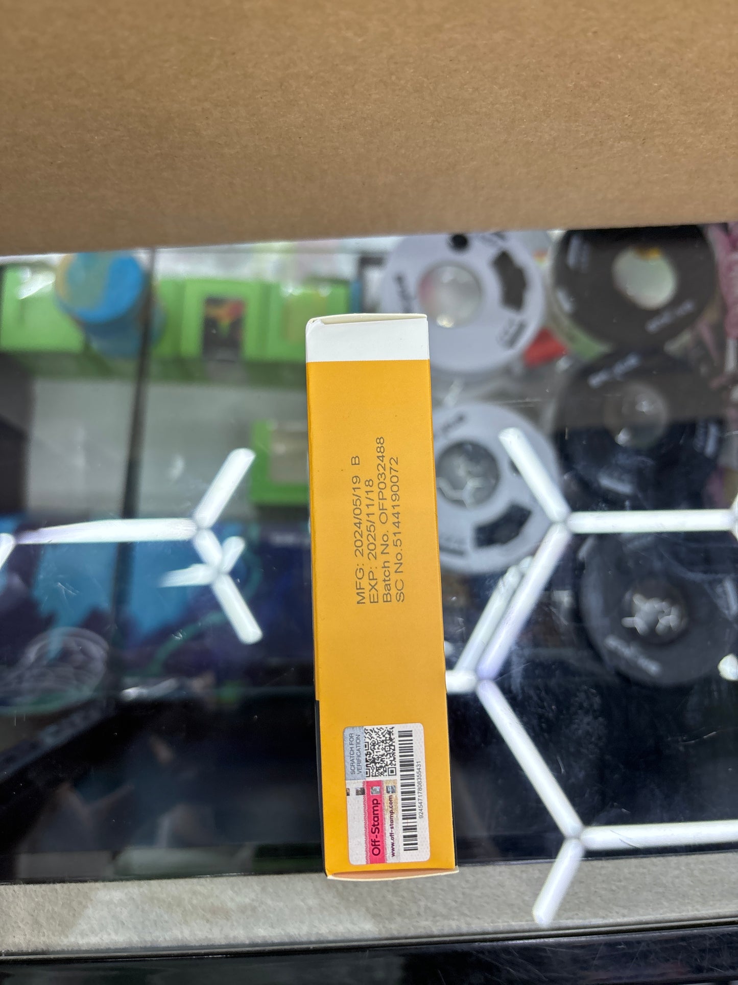 Off stamp pod key lime