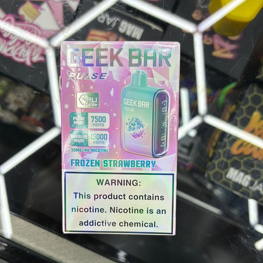 Geek bar pulse frozen strawberry
