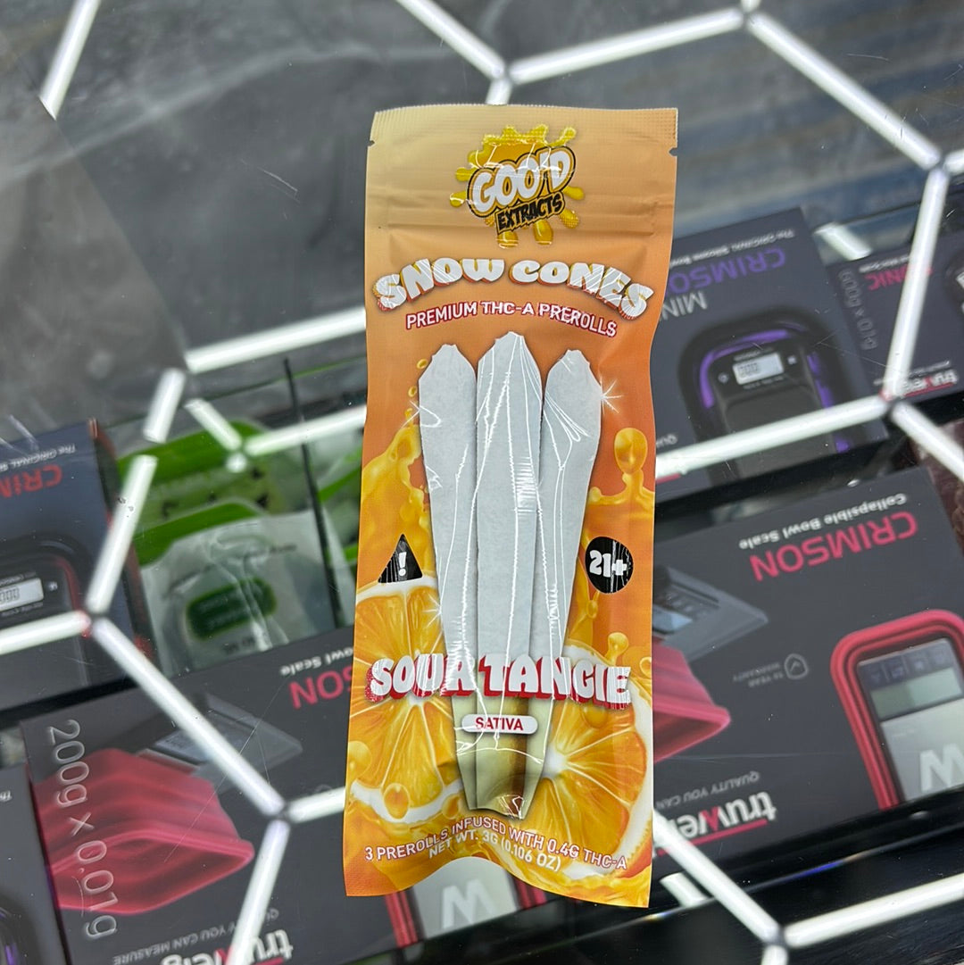 Goo’d extracts sour tangie, sativa