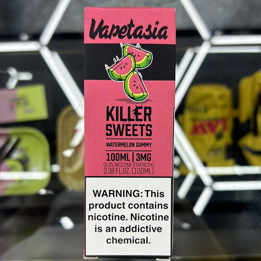 Vapetasia, killer sweets watermelon gummy 3MG 100ML