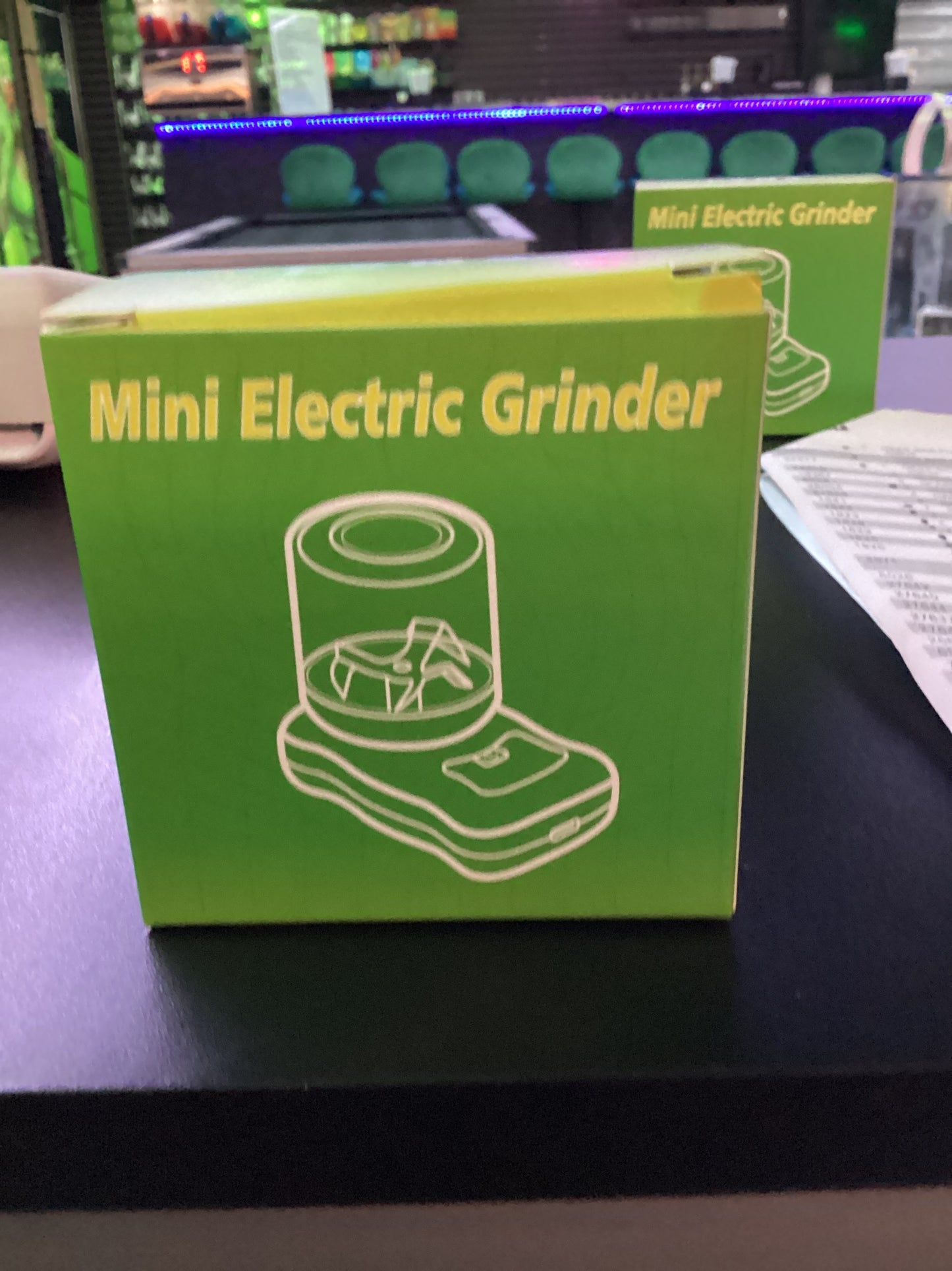 Mini table top electric grinder