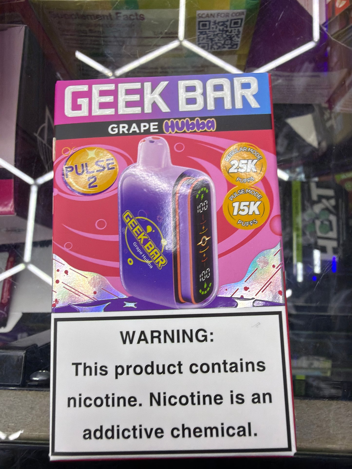 Geek bar pulse x2 Grape Hubba