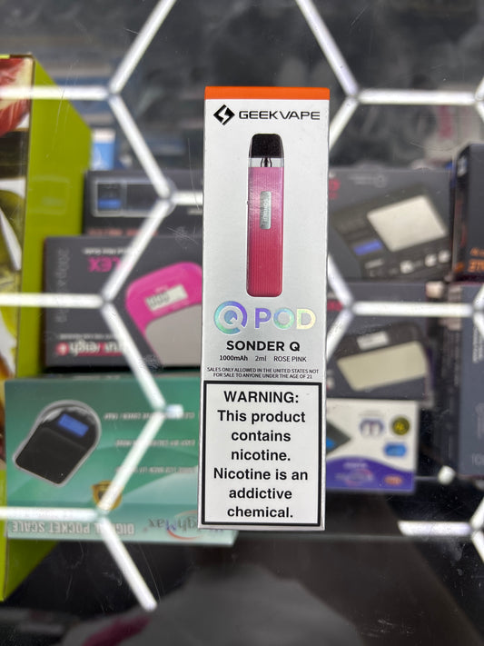 Geek vape qpod wonder q pink