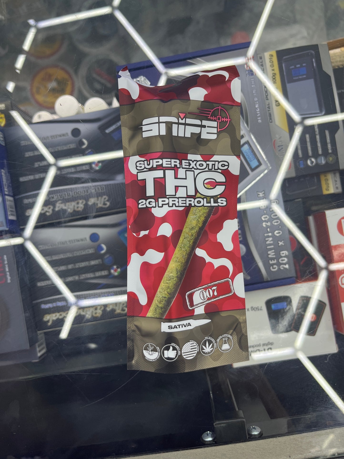 Snipe 2g thcp super exotic preroll 007 sativa