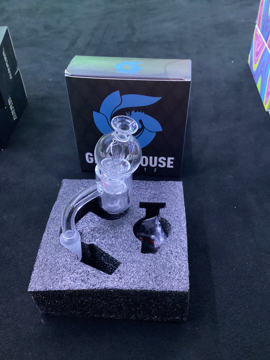 Glass house ice set quartz 14 male