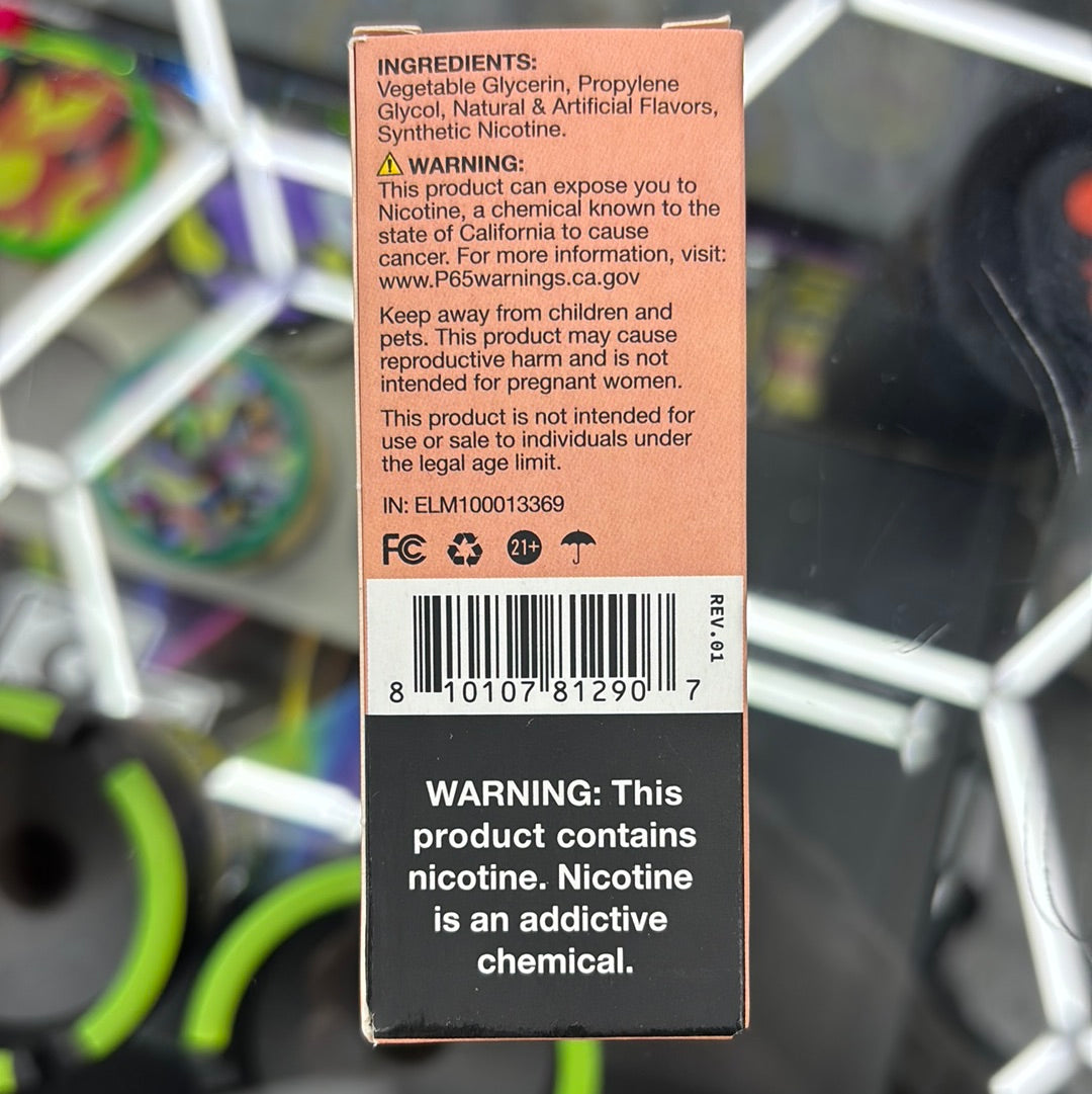 Pacha white peach ice 25M salt mix